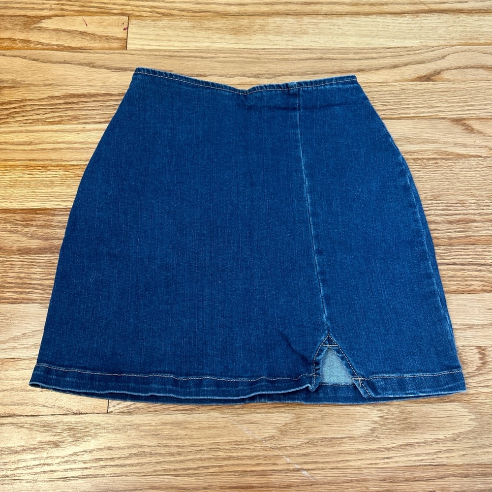 Denim skirt